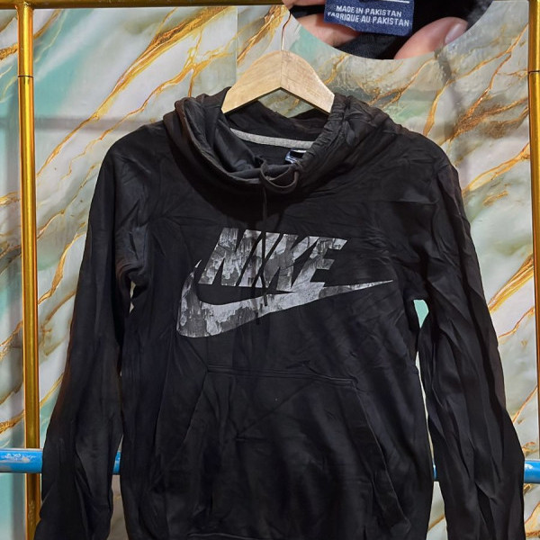 Nike Hoodie Black Logo Nike 