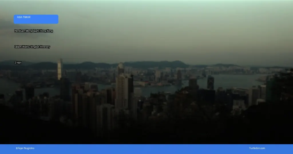 menjelajahi hong kong dalam waktu singkat: itinerary 2 hari | Turtlebin