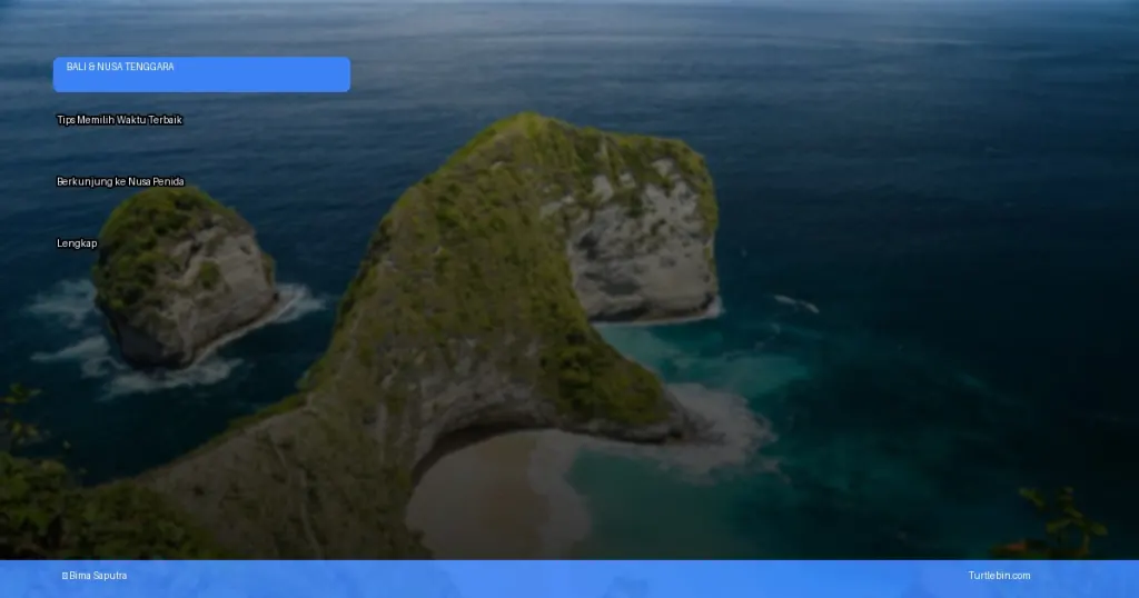 waktu terbaik berkunjung ke Nusa Penida | Turtlebin