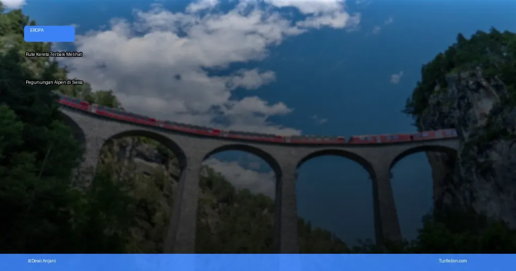rute kereta terbaik melihat pegunungan alpen | Turtlebin