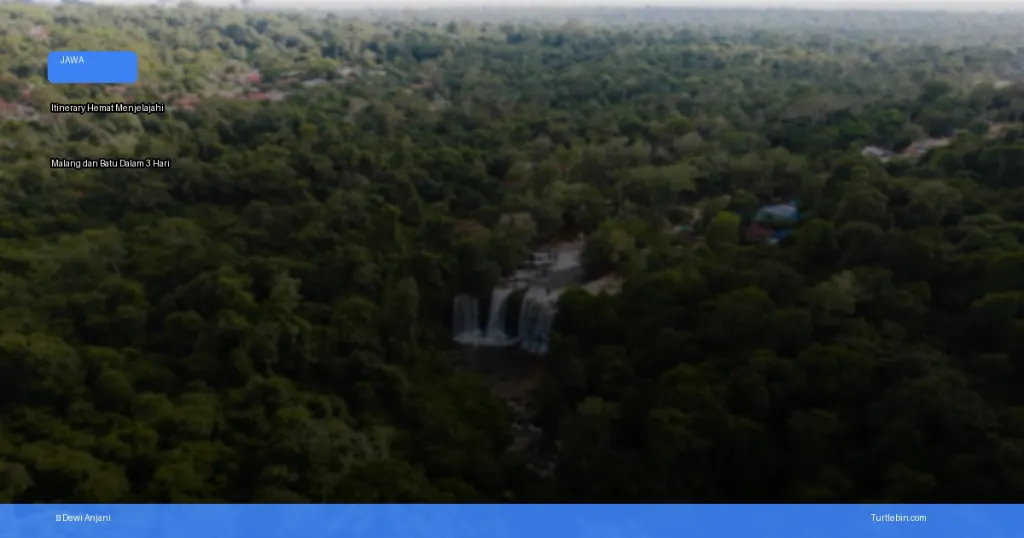itinerary hemat menjelajahi malang dan batu dalam 3 hari | Turtlebin