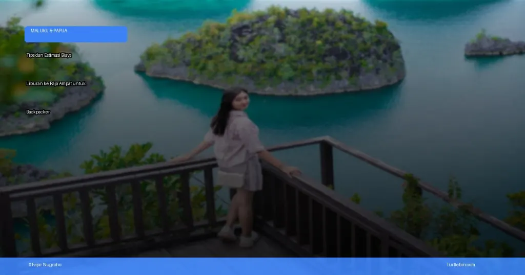 liburan ke Raja Ampat untuk backpacker | Turtlebin