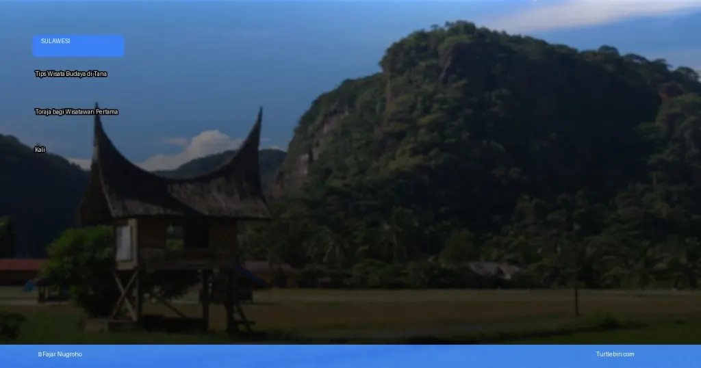 wisata budaya di Tana Toraja | Turtlebin