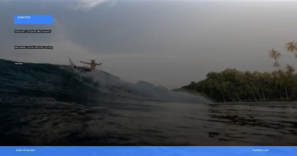 menjelajahi Mentawai untuk pecinta surfing | Turtlebin