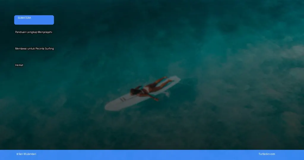 menjelajahi mentawai untuk pecinta surfing | Turtlebin