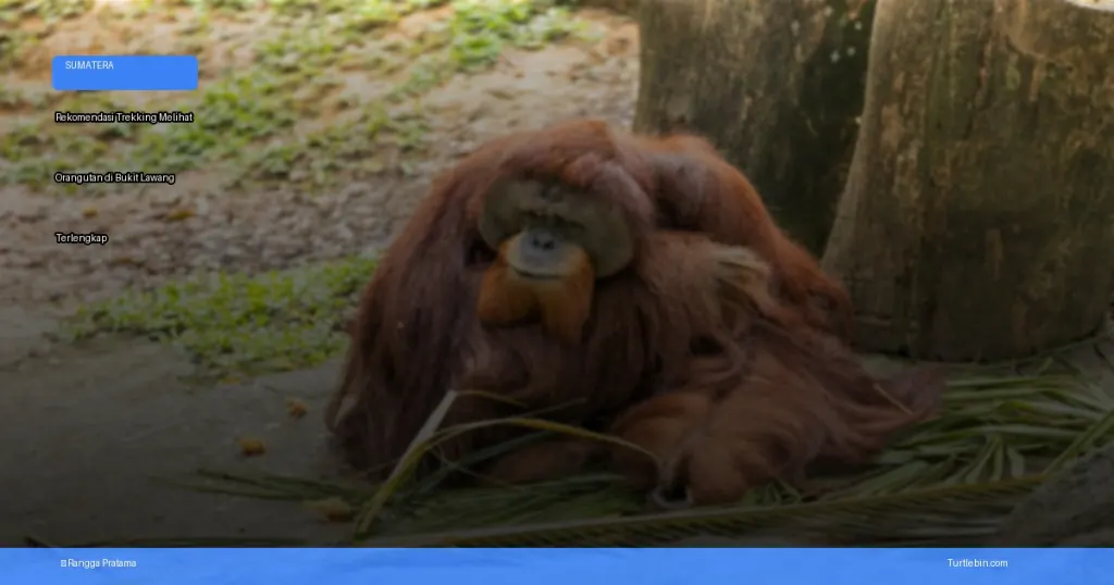trekking melihat orangutan di Bukit Lawang | Turtlebin