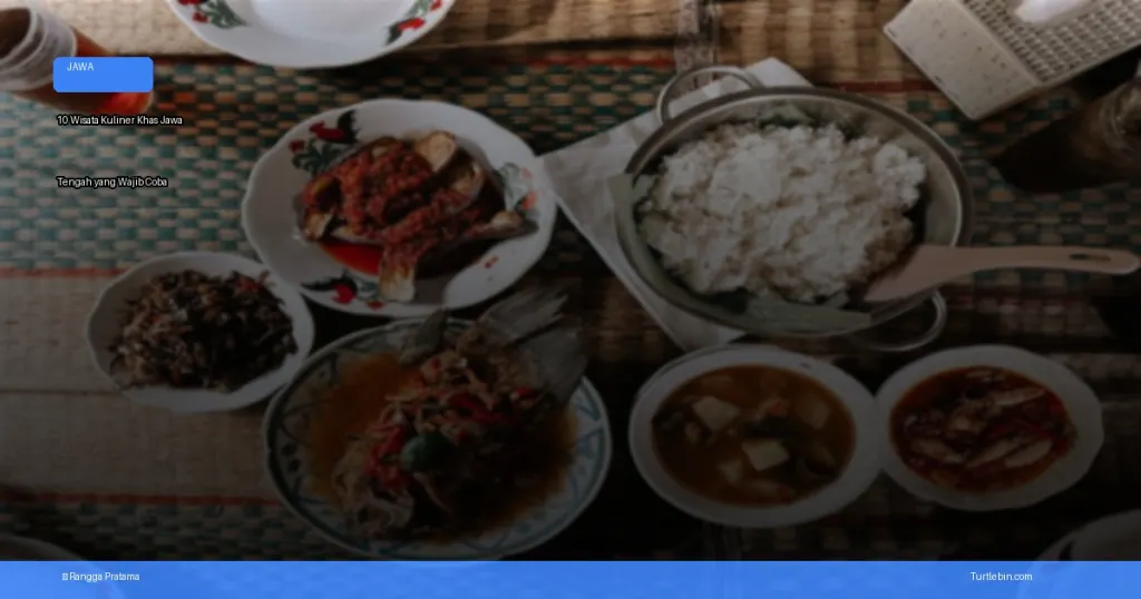 wisata kuliner khas Jawa Tengah | Turtlebin