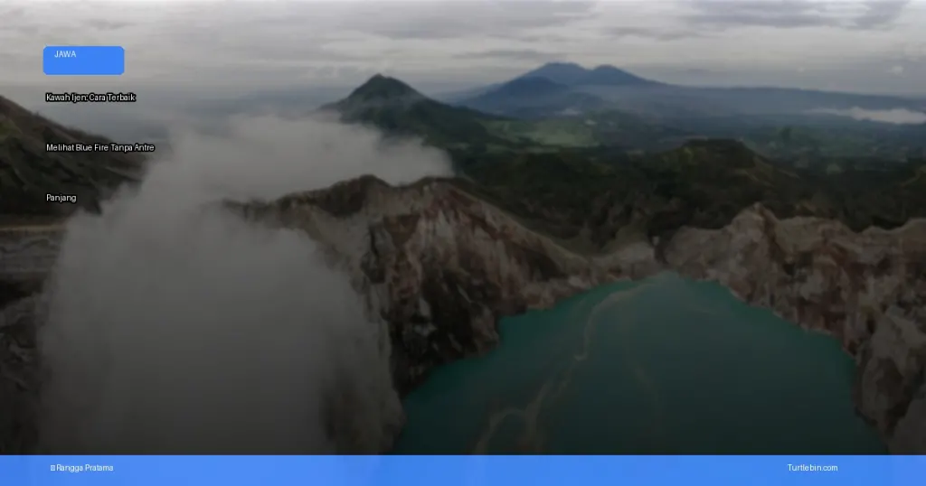 cara terbaik melihat blue fire tanpa antre panjang | Turtlebin