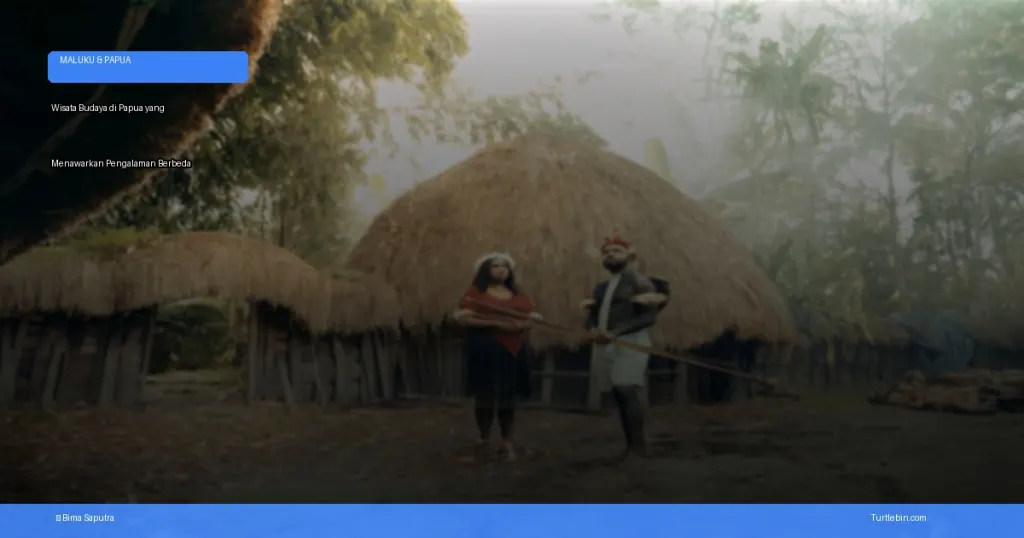 wisata budaya di Papua yang menawarkan pengalaman berbeda | Turtlebin